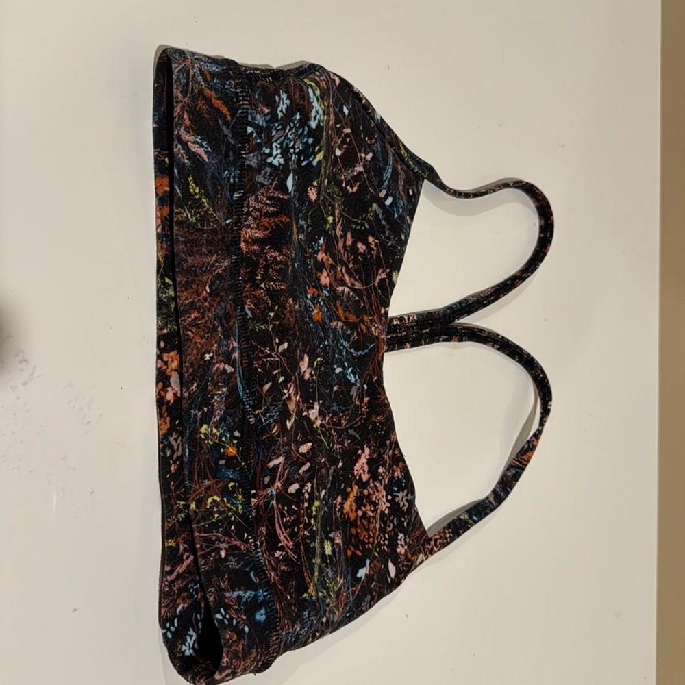 Lululemon multi color Sports Bra Size 2